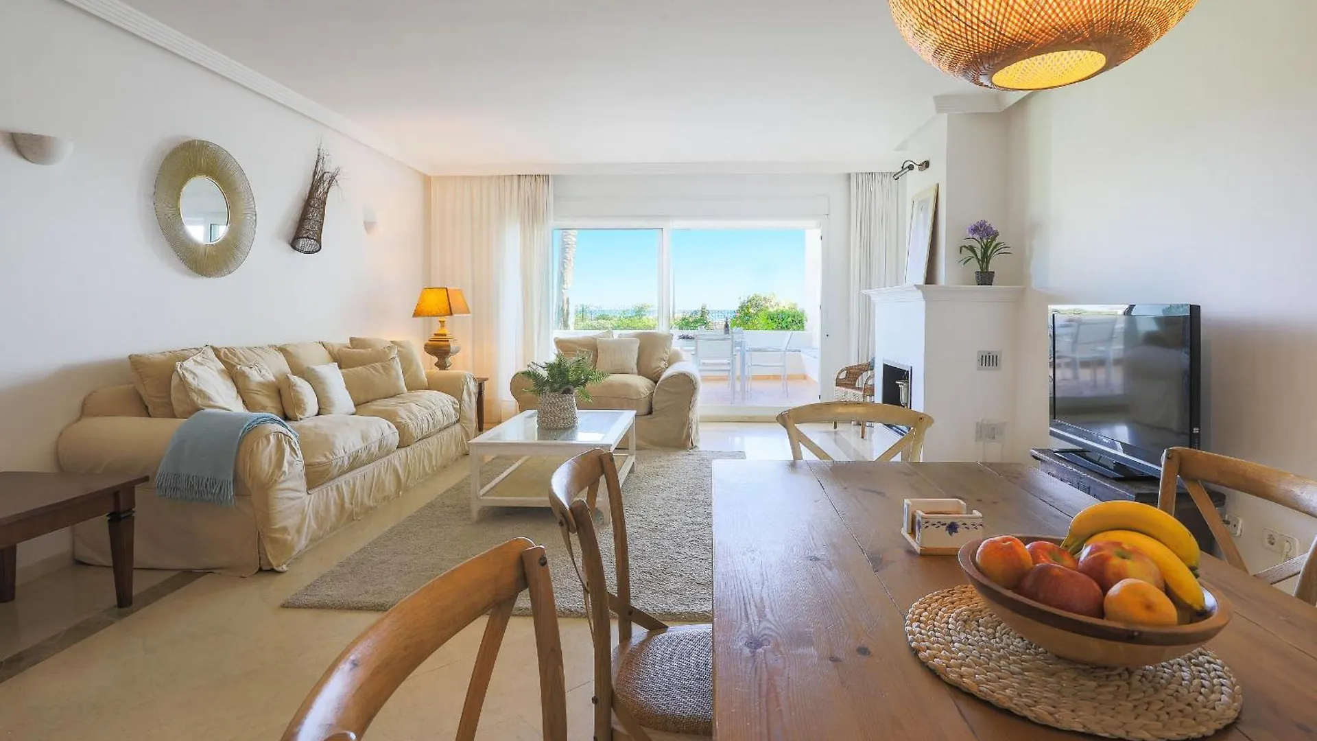 Frontline Beach Ground Floor Apartment - Los Monteros Palm Beach Marbella